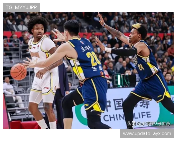 CBA广东前场短传极具连贯性,攻势集中爆发